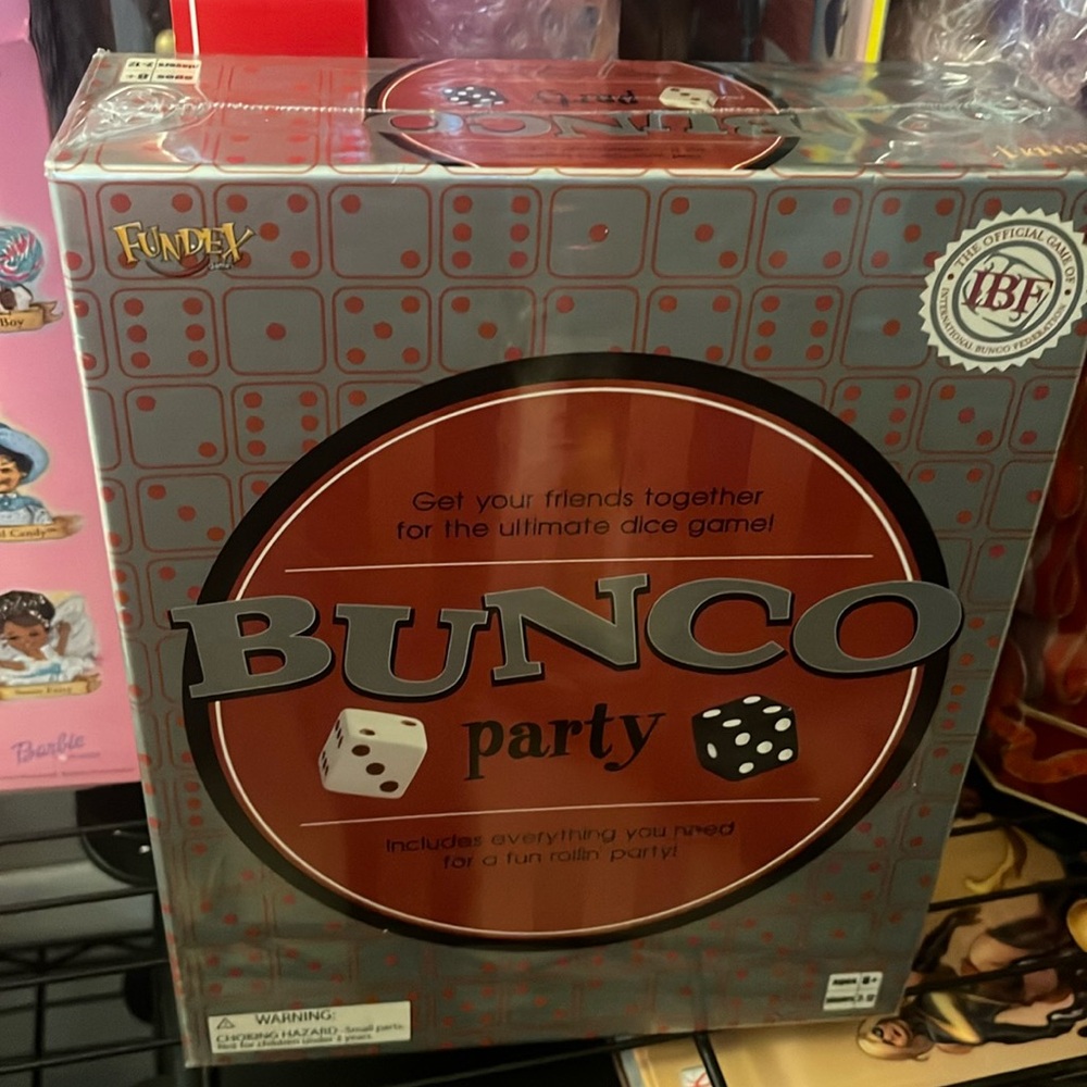Bunco Party Game By Fundex Dice Game (BRAND NEW SEALED)
